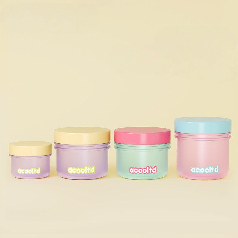 Large-Capacity Scoop-Style Face Mask Jar