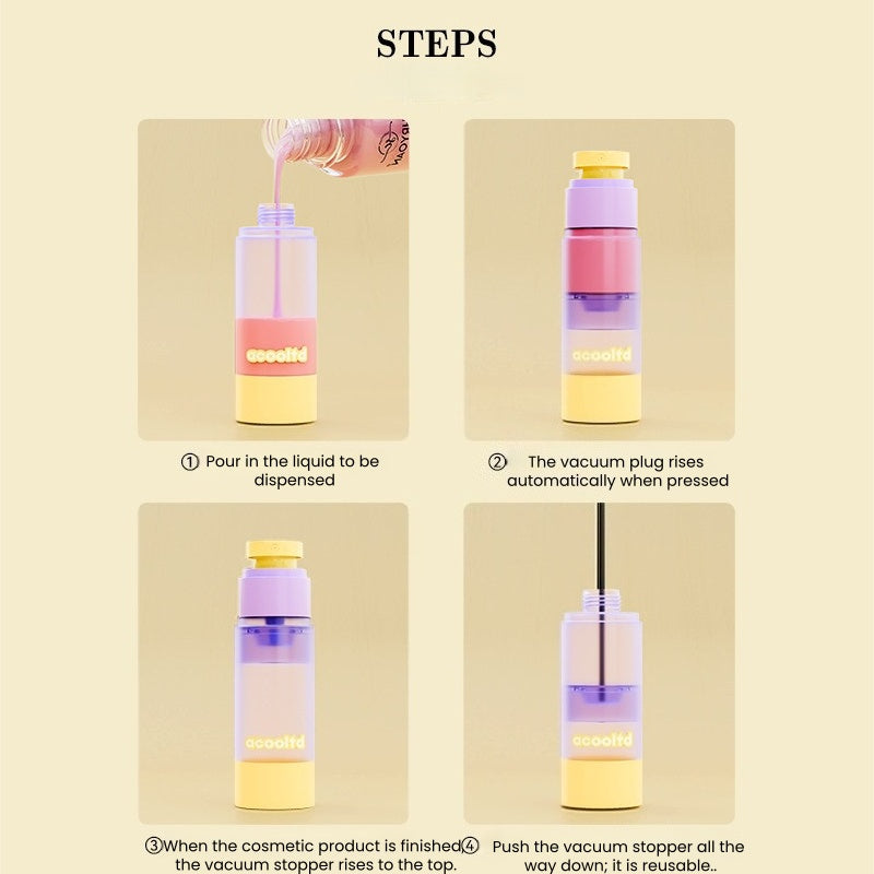 Vacuum-sealed Travel Bottle