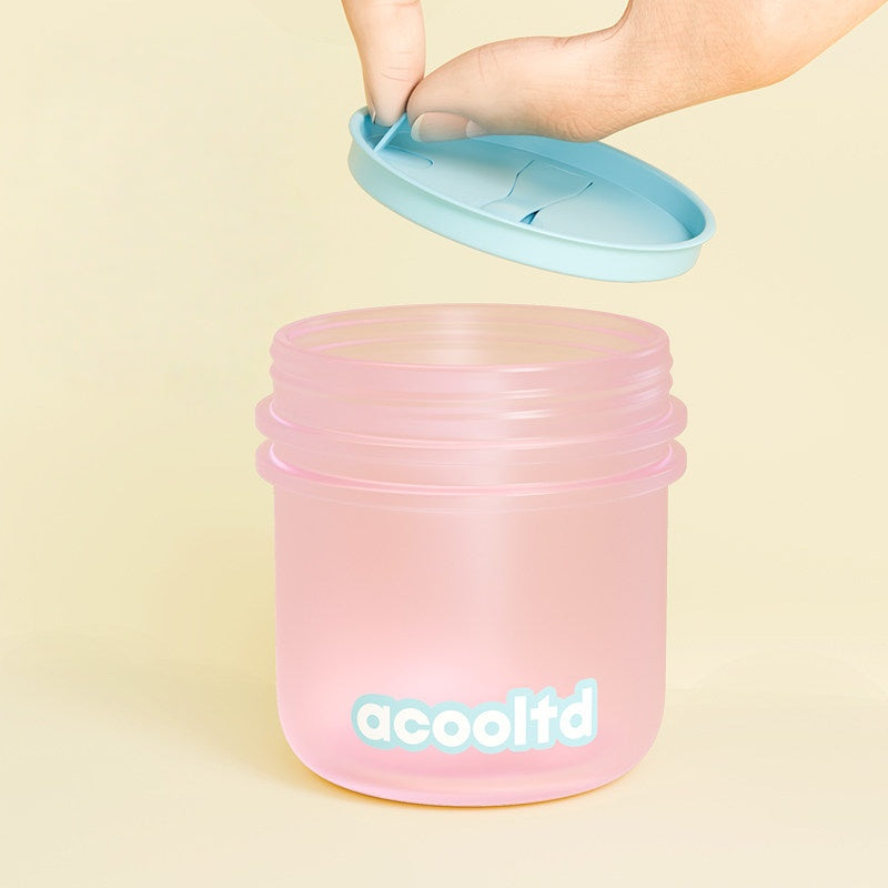 Large-Capacity Scoop-Style Face Mask Jar