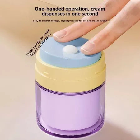 Vacuum-Sealed Face Cream Dispenser Bottles