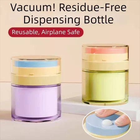 Vacuum-Sealed Face Cream Dispenser Bottles
