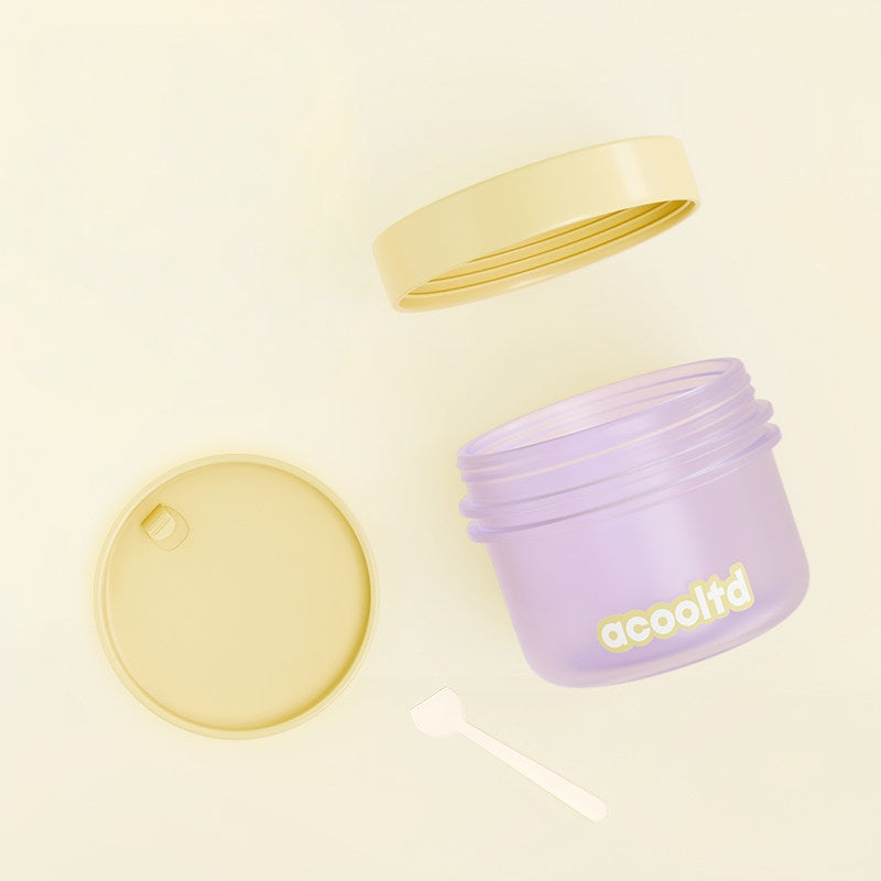 Large-Capacity Scoop-Style Face Mask Jar