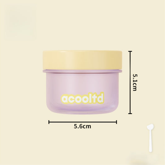 Large-Capacity Scoop-Style Face Mask Jar