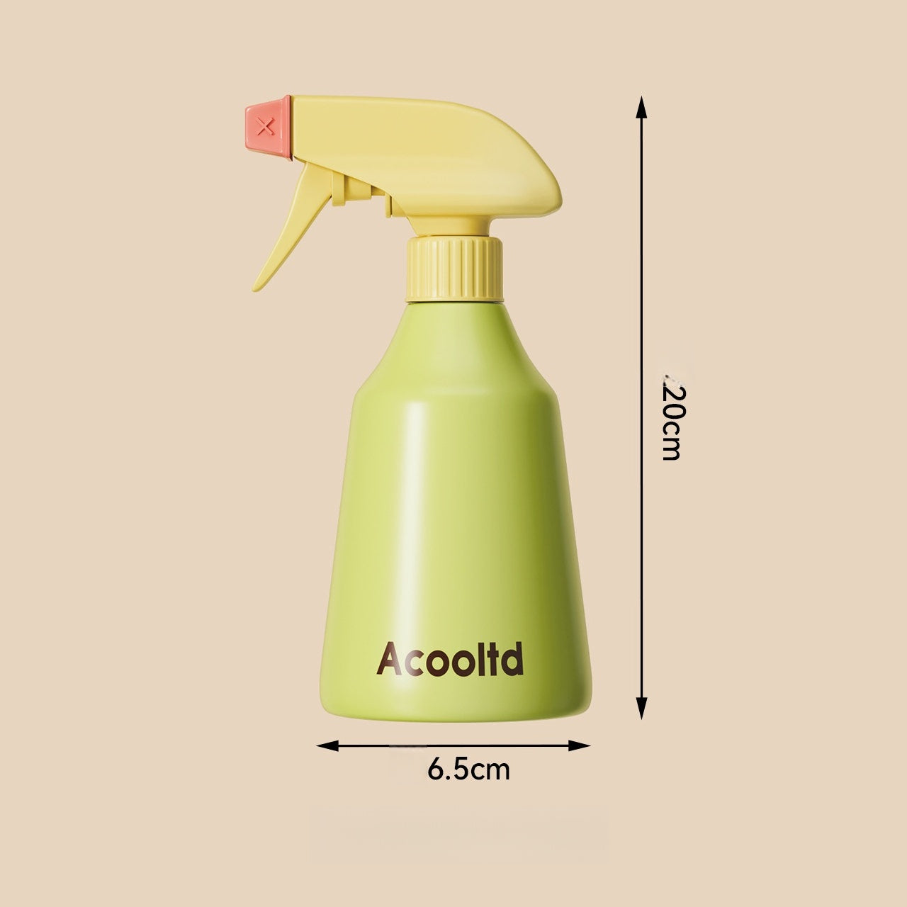 Hand-Pressed Fine Mist Spray Bottle